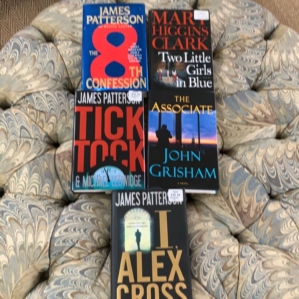 Set of 5 books.